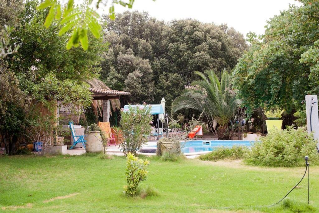 Big Relax Apartment With Swimming Pool And A Peaceful Garden In A Private Villa Sestu Exteriör bild